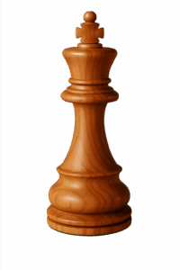 white king chess figure transparent