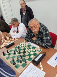 Славољуб Савић, шахиста СШУ „Слога 2024“ Матијевац