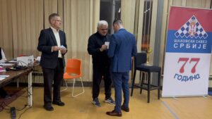 XXII Светосавски турнир у убрзаном шаху Шабац 2026