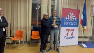 Велемајстор Милош Перуновић освојио је златну медаљу